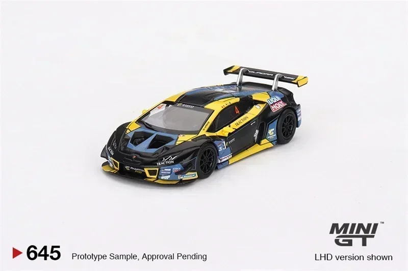 Фото MINIGT 1/64 Nissan GTR Pagani Ford Lamborghini Bugatti автомобиль из сплава, литая под давлением металлическая модель, детский рождественский подарок, игрушки для мальчиков №3