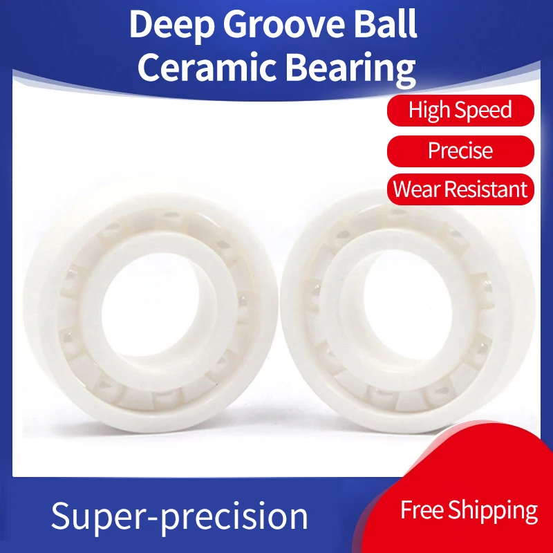 Япония NSK Полностью керамические радиальные шарикоподшипники 6300 6301 6302 6303 6304 6305 6306