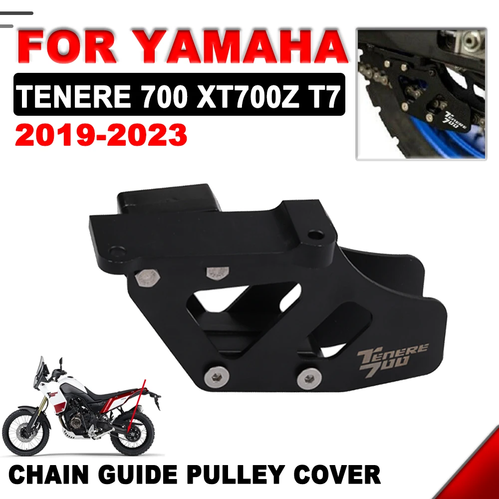 

For YAMAHA Tenere 700 TENERE700 XTZ XT700Z T 700 T7 Accessories Chain Guide Pulley Chains Stabilizer Chainring Plate Guard Cover