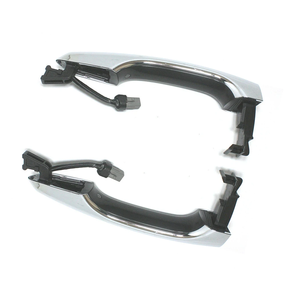 

Front Left &Right Chrome Door Handle With Smart Key For Hyundai Elantra 2016+ Perfect Match For The Original Car
