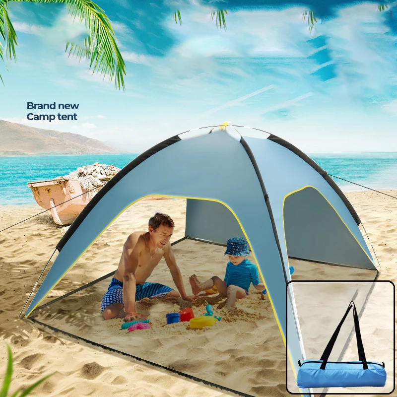 

Beach Tent Sun Shelter Outdoor Sports Sunshade Tent for Fishing Picnic Park UV-protective Tourist Ultralight Awning Tent