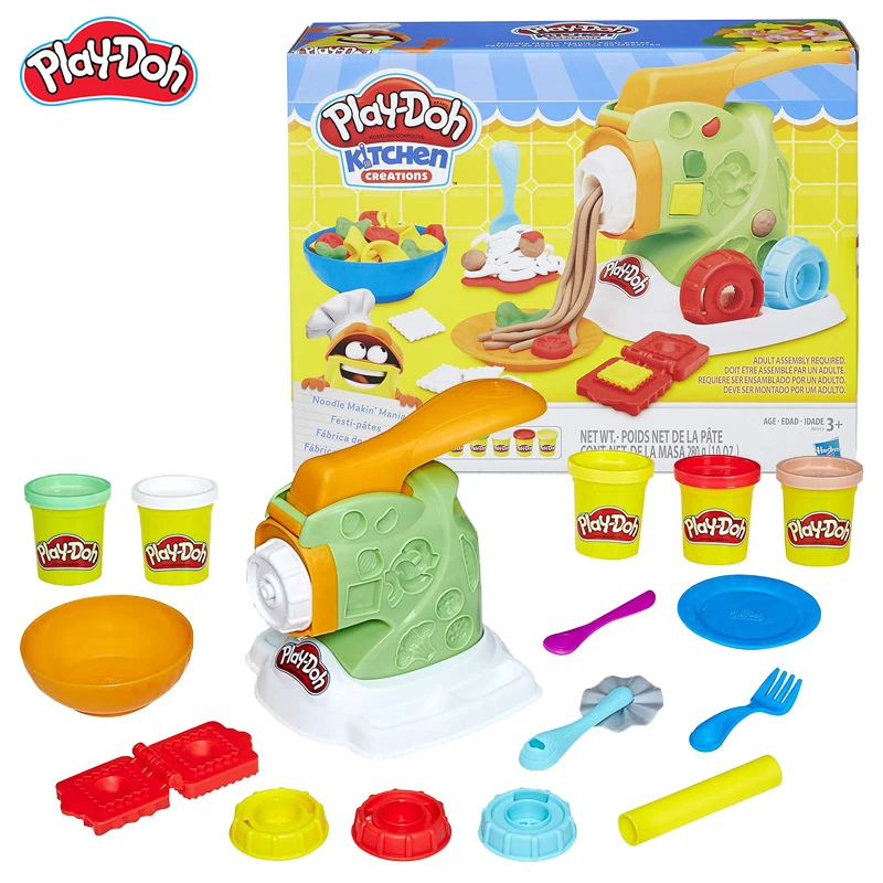 Набор глины Hasbro Play-Doh 20 цветов безопасный Пластилин сделай сам набор инструментов