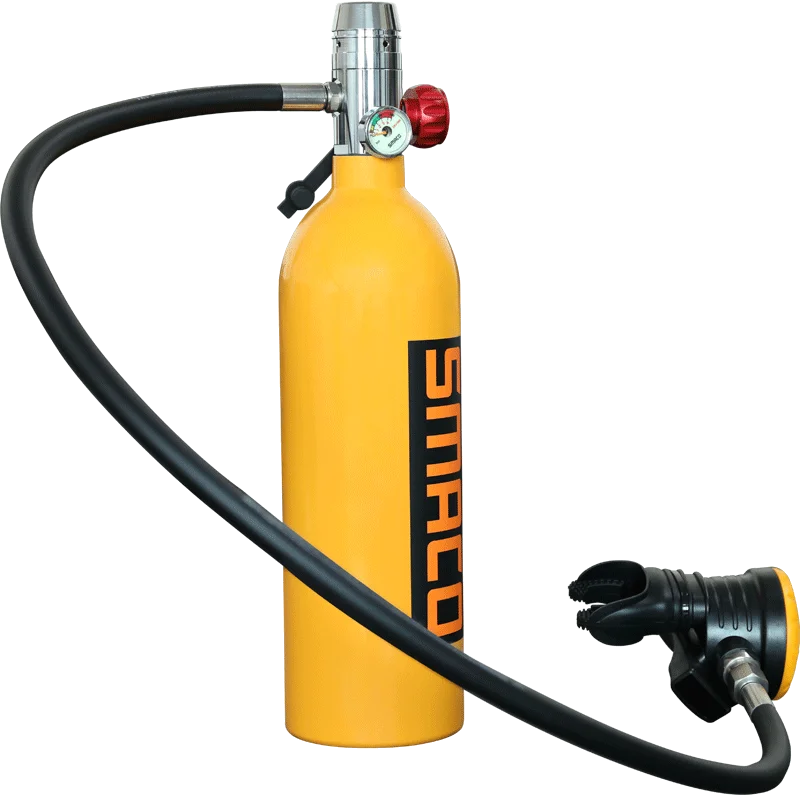 

Smooth breathing underwater with 1L Mini Scuba Tank Scuba Diving Equipment