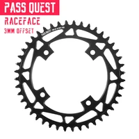 pass quest f110bcd round road bike narrow and wide sprocket 36t 52t suitable for fsa gossamer sprocket bicycle parts