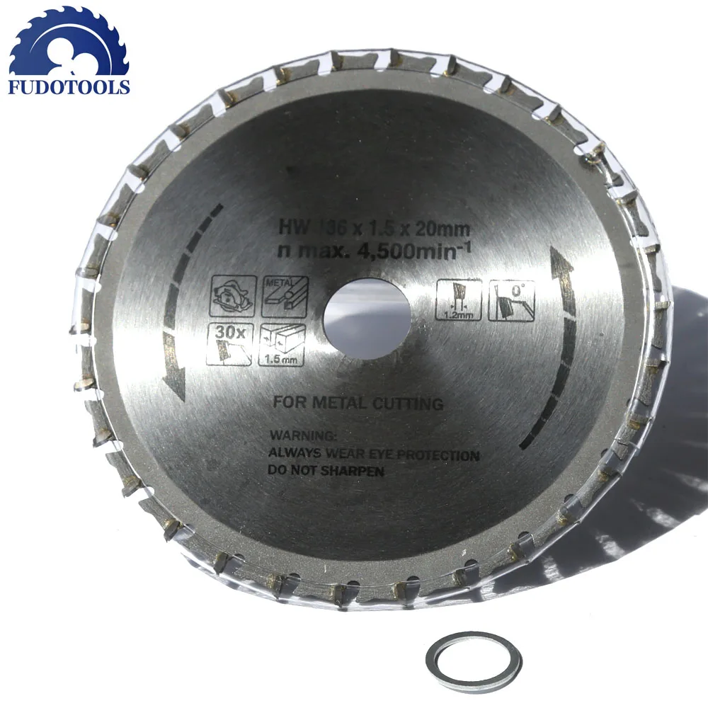 Free Shipping of Professional Grade 110/165/180/230mm TCT Saw Blade Cutting Disc For Steel Iron Aluminum Copper Profile Cutting