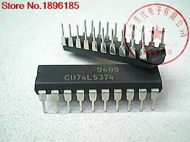 

Высокое качество, 10 шт., 74LS374 DIP-20, новинка