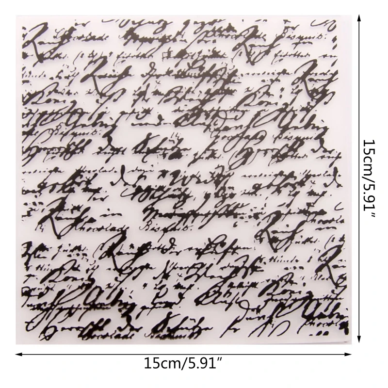 Неровная папка для тиснения 3D Многофункциональные пластиковые штампы