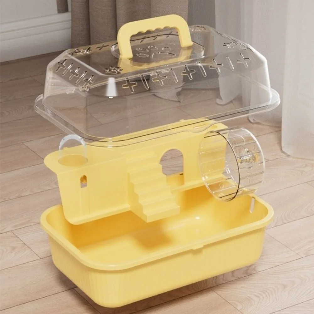 Новая открывающаяся верхняя клетка для хомяков с вентиляцией и ручкой дом среды