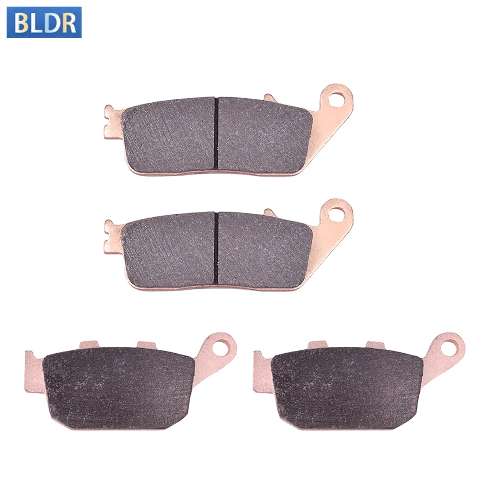 

Motorcycle Front Rear Brake Pad For Honda VTR250 W/Y/1-7 MC33 1998-2007 VTR 250 250-9 2009-2010 CB1 CB400 CB-1 CB400F CB 400 F 1
