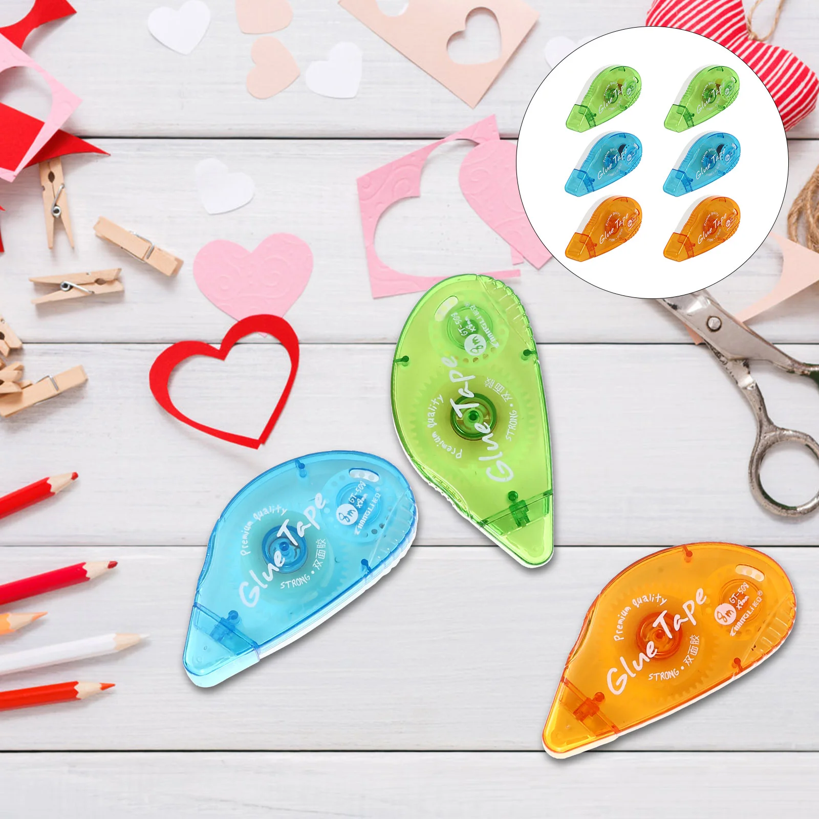 

Adhesive Tape Runner Roller Permanent Double Applicator Stickersdispenser Sided Scrapbook Diymini Photo Sticky Waterproof