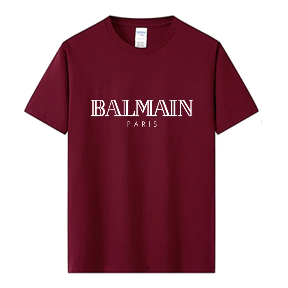 2023 Summer Brand Hot Sale Men's/Women 100% Cotton Print Short Sleeve Gym Quick Dry Unisex Casual Street Fashion Couple T-shirt