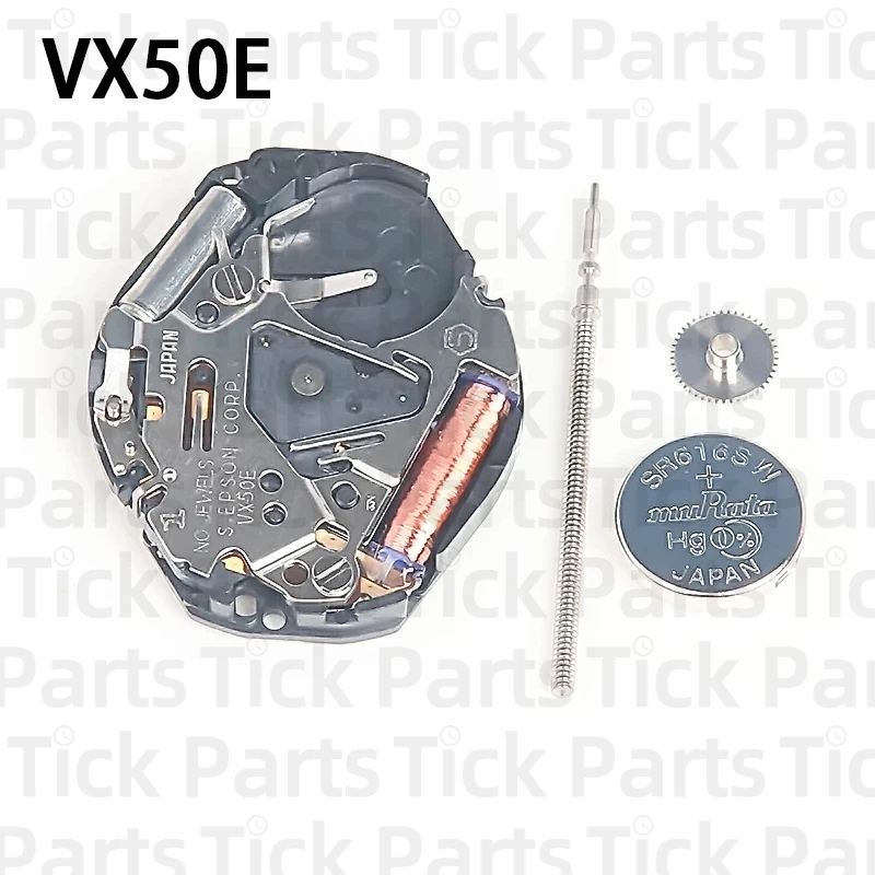 Японский механизм Tianmadu VX50 новый высококачественный кварцевый VX50E запасные части
