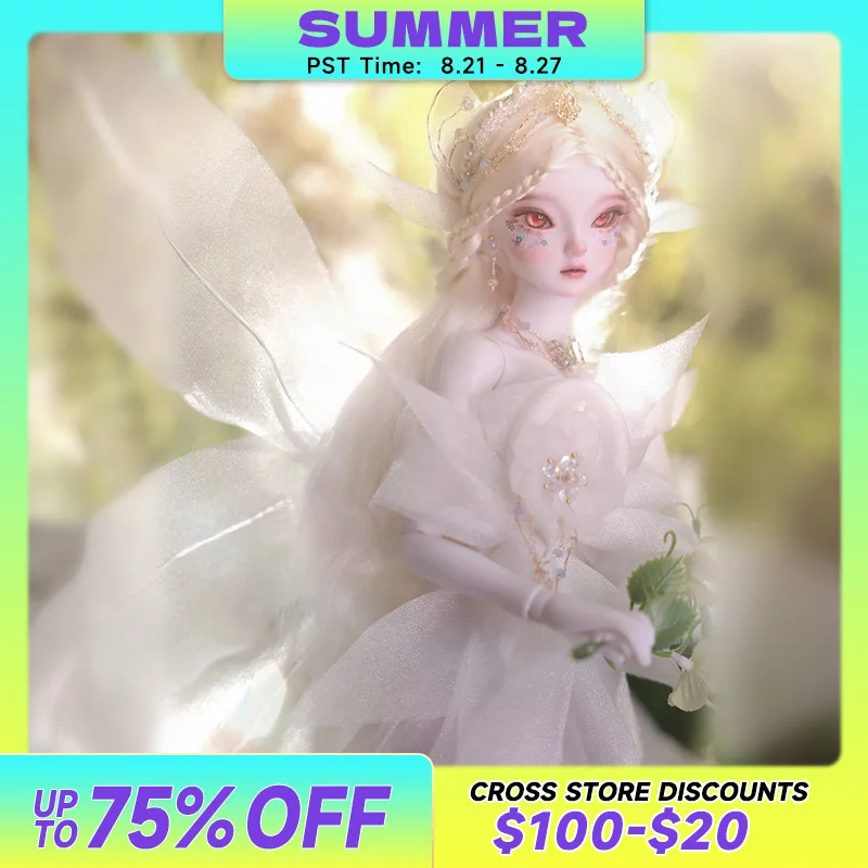 JOYBJD Aurora 1/4 BJD Doll LDS Cai Body Oversized Wings Fore