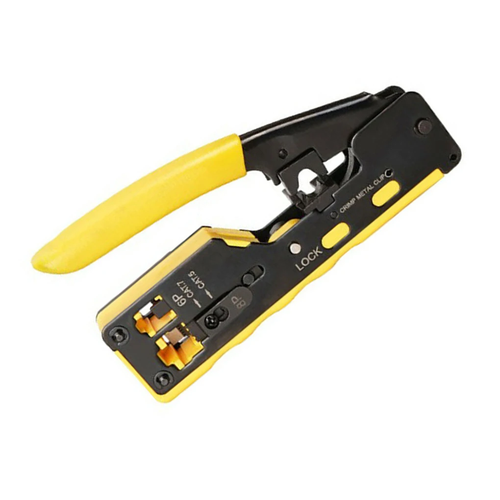 

Все в одном EZ RJ45 инструмент для сетевой фотообжимной инструмент для RJ45 Cat7 Cat6 Cat5 RJ11 RJ12 модульные плоскогубцы с металлическими заглушками