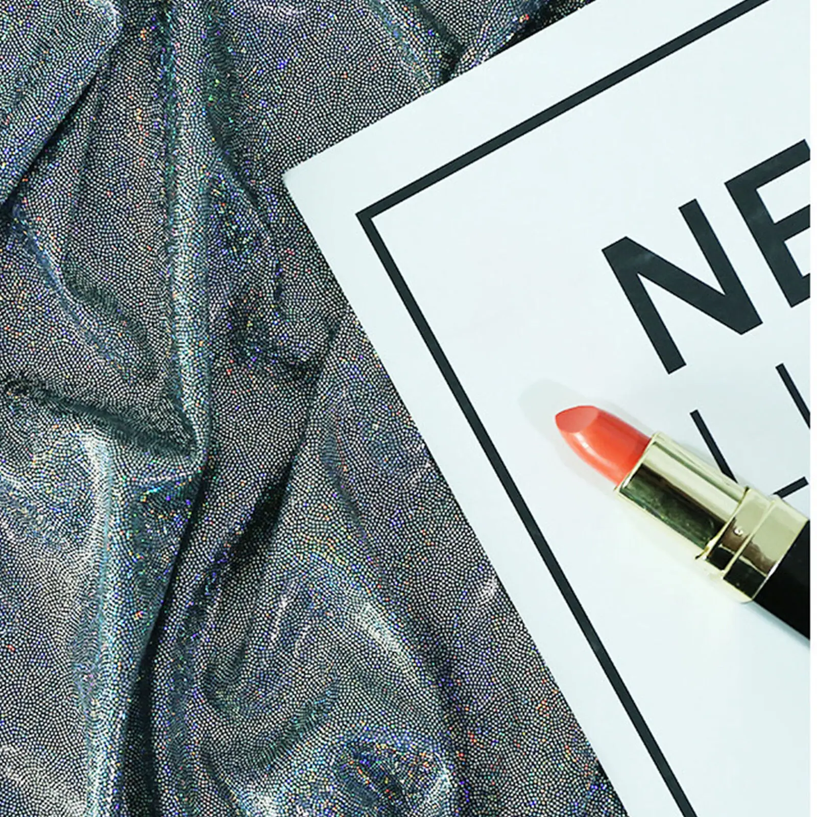 150x50 См Блестящая Лазерная Резка Полиэфирная Ткань Для Свадебной Вечеринки