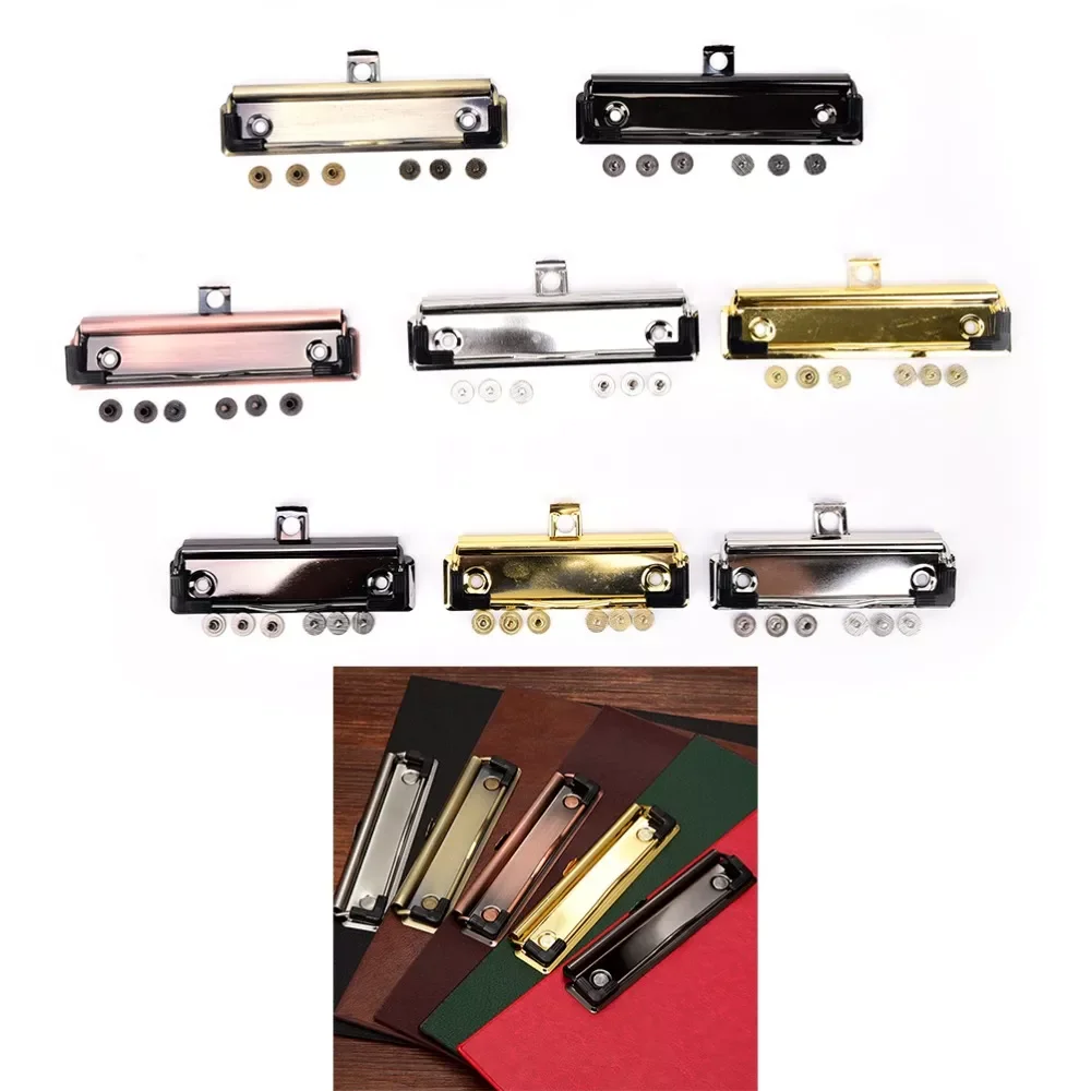 

10cm Metal Practcal Papers Clip Folder Labels Clips Metal Memo Clip Creative folder labels clips