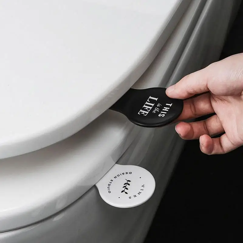 

Toilet Seat Handle Lifter Anti-Dirty Toilet Seat Opener Avoid Touching Bathroom Cover Handle Hygiene Clean Less Mess Application