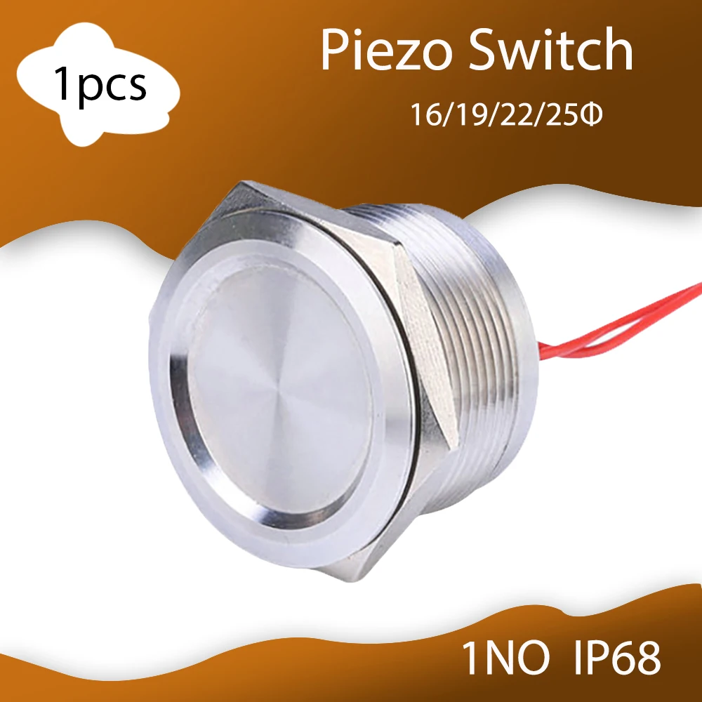 16/19/22/25 мм фотовыключатель из нержавеющей стали с вогнутой головкой IP68 1NO