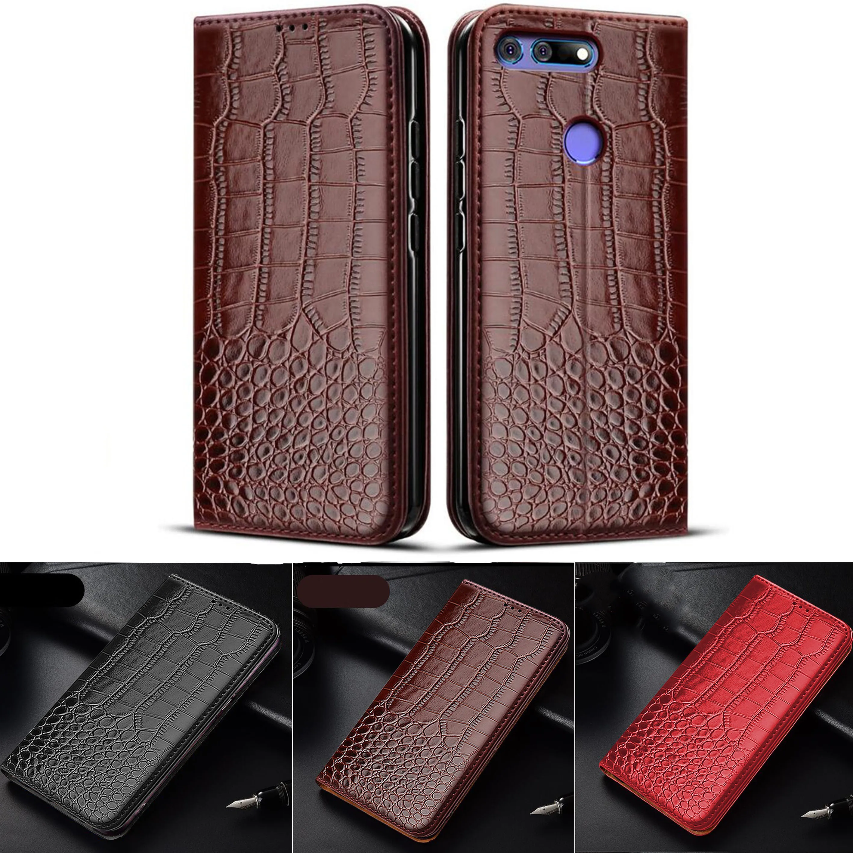 Магнитная кожаная книга для Honor View 20 6 4 дюйма View20 V20