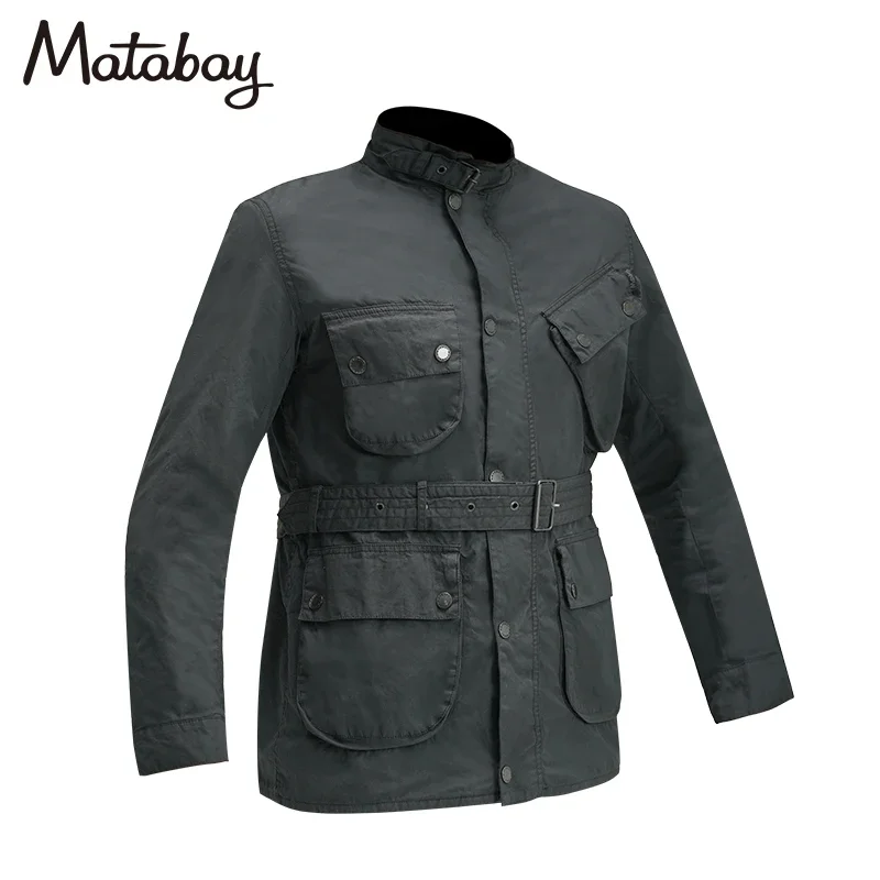 MOTOBOY винтажная мотоциклетная куртка мужская гоночная весна/лето