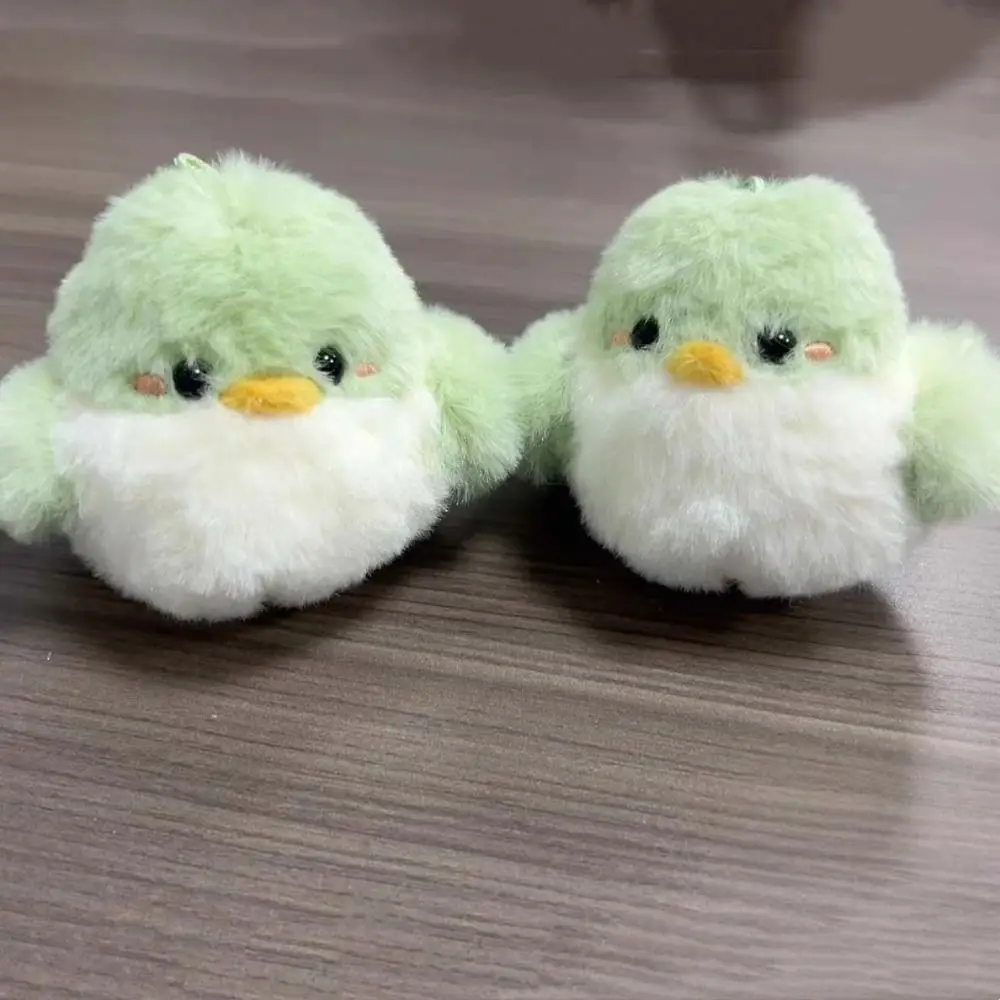 Фото Плюшевая игрушка-брелок JinYoung Jackson Bird (GOT7) BamBam, 8 см, зеленая птица №5