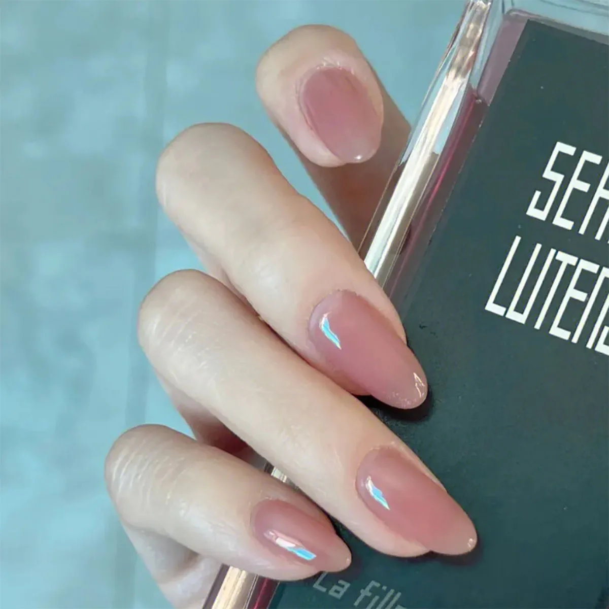 

24 шт., накладные ногти в Корейском стиле для девочек и женщин