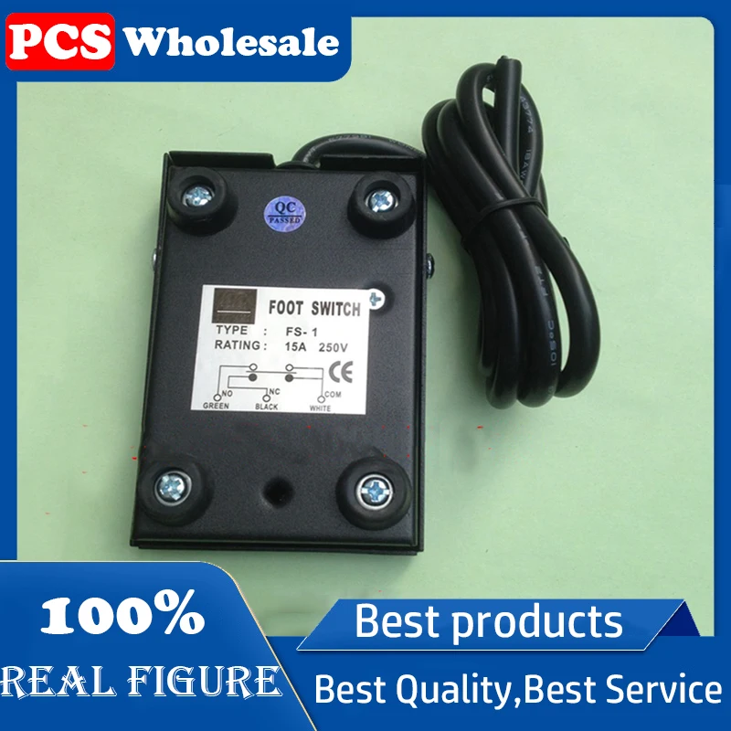 

TAIWAN furnishings pedal switch stamped on the switch FS-1 15A250V 1 m / 2 meter long