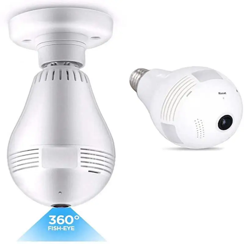

High Quality V380 960P IP Security Wifi Camera Built-in Mic Led 360 VR Cam Panoramic APP Real-time Monitoring Mini Camera