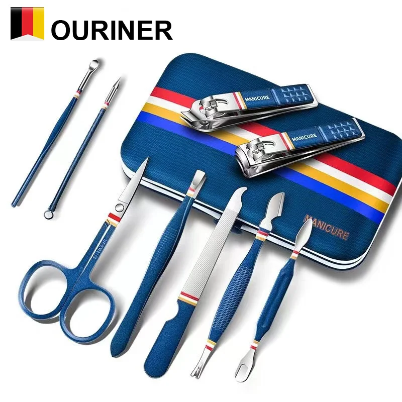 

9-19 шт./набор, кусачки для ногтей из нержавеющей стали