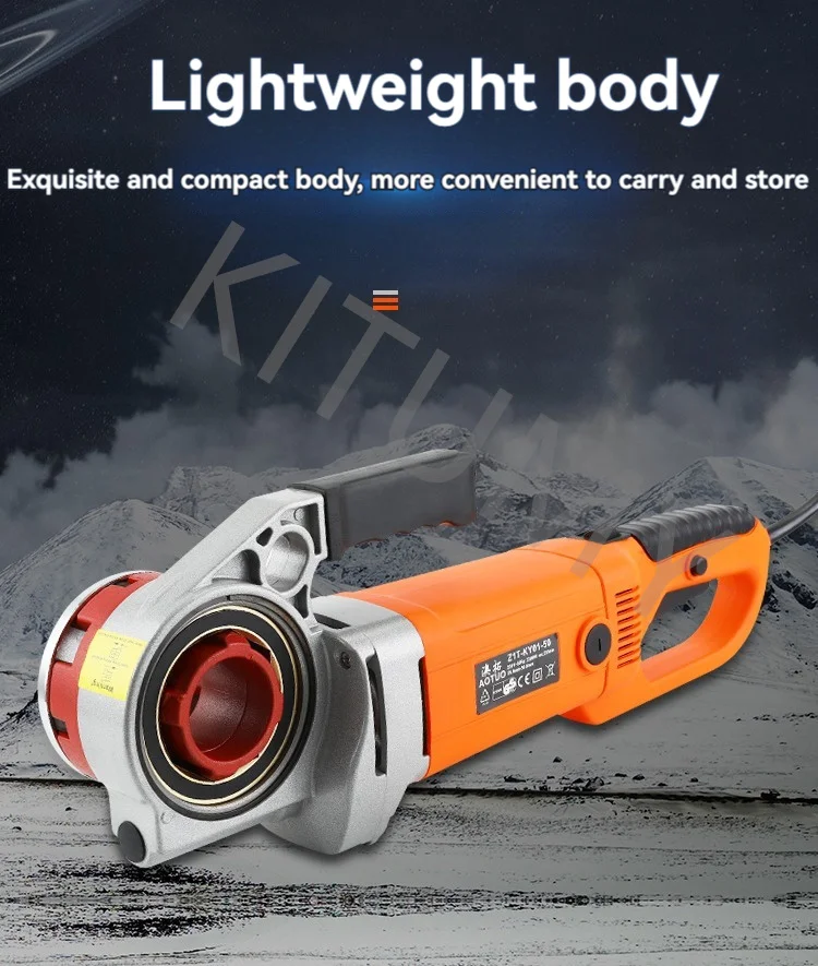 2300W2000W бытовой оцинкованный резьбонарезной станок с шарнирным механизмом