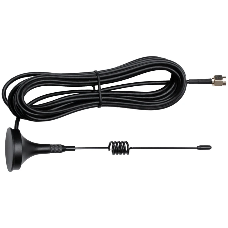 

433Mhz 5Dbi Antenna GSM Antenna Sma Male Connector Magnetic Base For Ham Radio