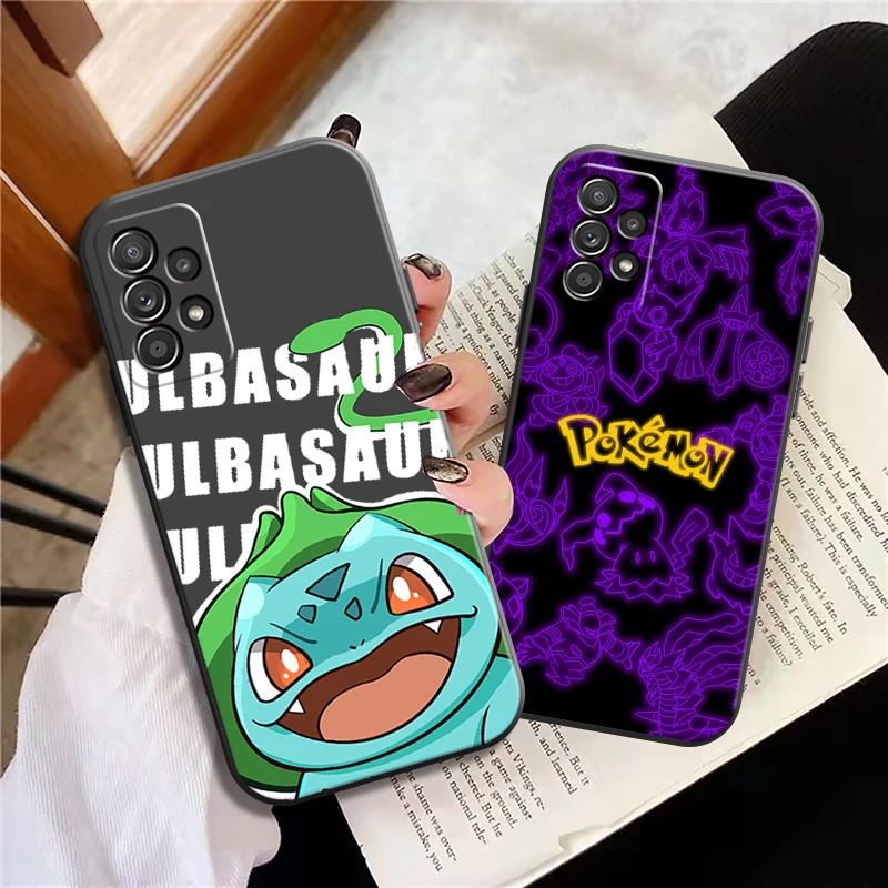 

Pokemon Pikachu Phone Cases For Samsung Galaxy A21S A31 A72 A52 A71 A51 5G A42 5G A20 A21 A22 4G A22 5G A20 A32 5G A11 Carcasa