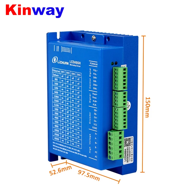 Шаговый двигатель постоянного тока Kinwaymotor LCDA86H драйвер с замкнутым циклом для