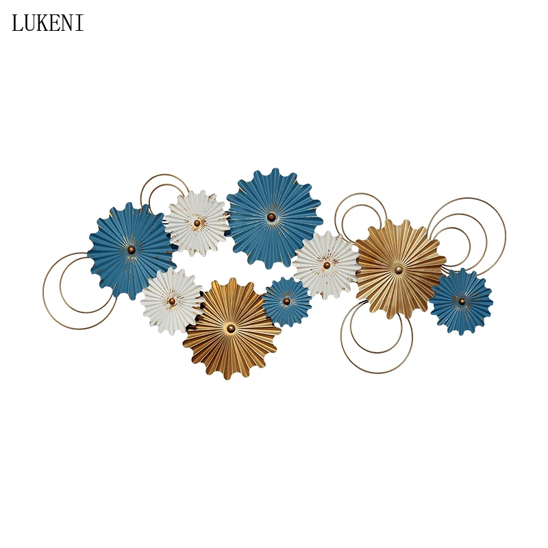 

Трехмерная настенная искусственная настенная креативная домашняя металлическая фотоподвеска для роскошного украшения гостиной