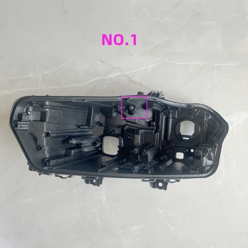 Передняя фара для BMW X5 G18 2023 2024 задняя крышка черного цвета