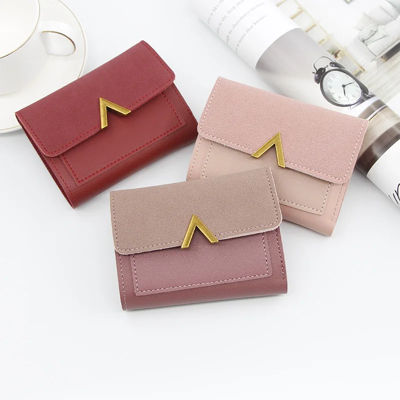 

Women Wallet Fashion Card Holder Coin Purse Female Wallets Small Money Purses New Clutch Bag