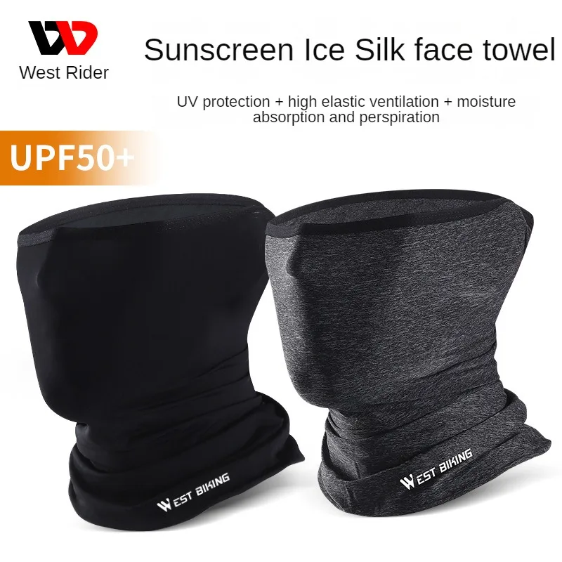 

Шарф из ледяного шелка, летняя Солнцезащитная маска для лица для мужчин и женщин, маска для велоспорта на открытом воздухе, волшебная повязка на голову, универсальная и дышащая