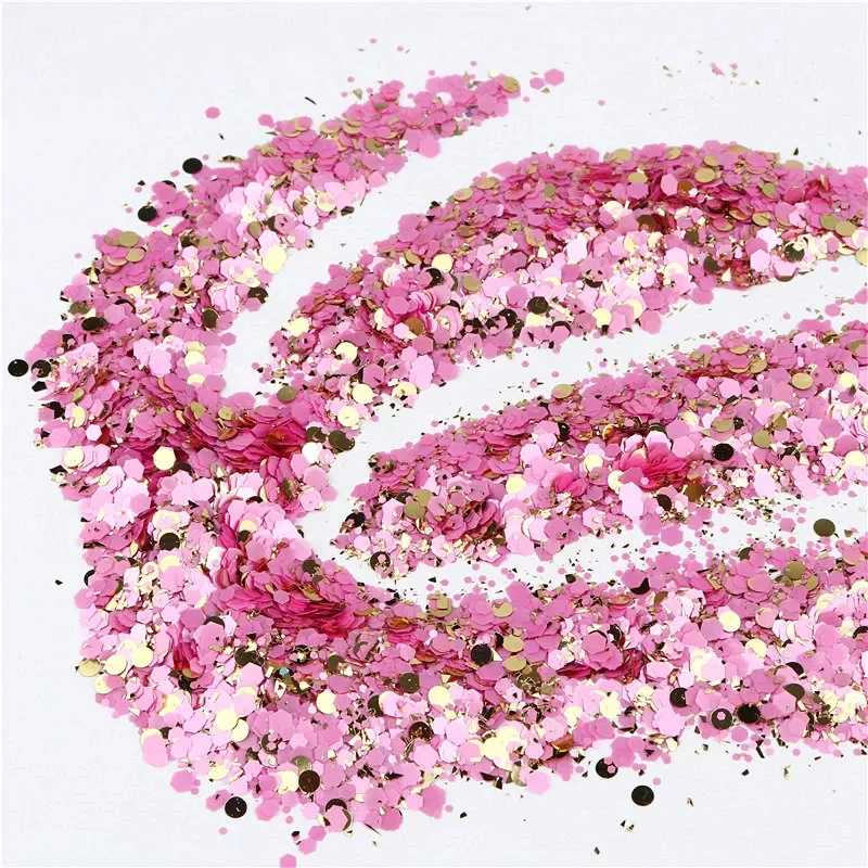 

Mix Nail Art Glitter Sequins Hexagonal Pigment Powder Sequin Flakes Face Makeup Nail Accesoires For Manicure Design 10ml