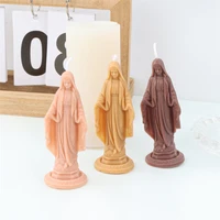 3d goddess woman candle silicone mould cake chocolate kitchen baking resin forms home decoration clay craft making