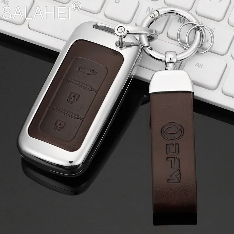 

Car Remote Key Cover Case Holder Shell Protector Fob For DongFeng DFM 580 370 S560 AX7 AX5 AX4 AX3 MX5 F507 Keychain Accessories