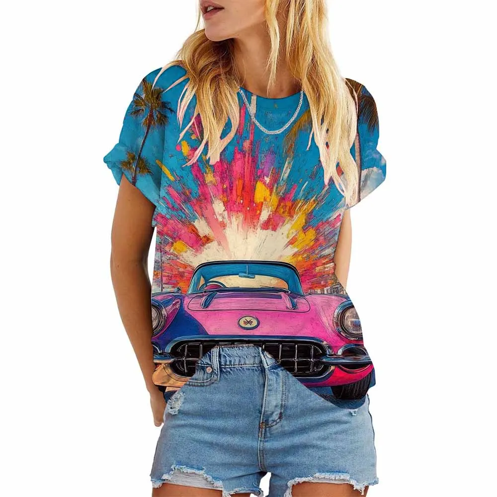 Женские футболки модная футболка с принтом фламинго в стиле поп-арт повседневные