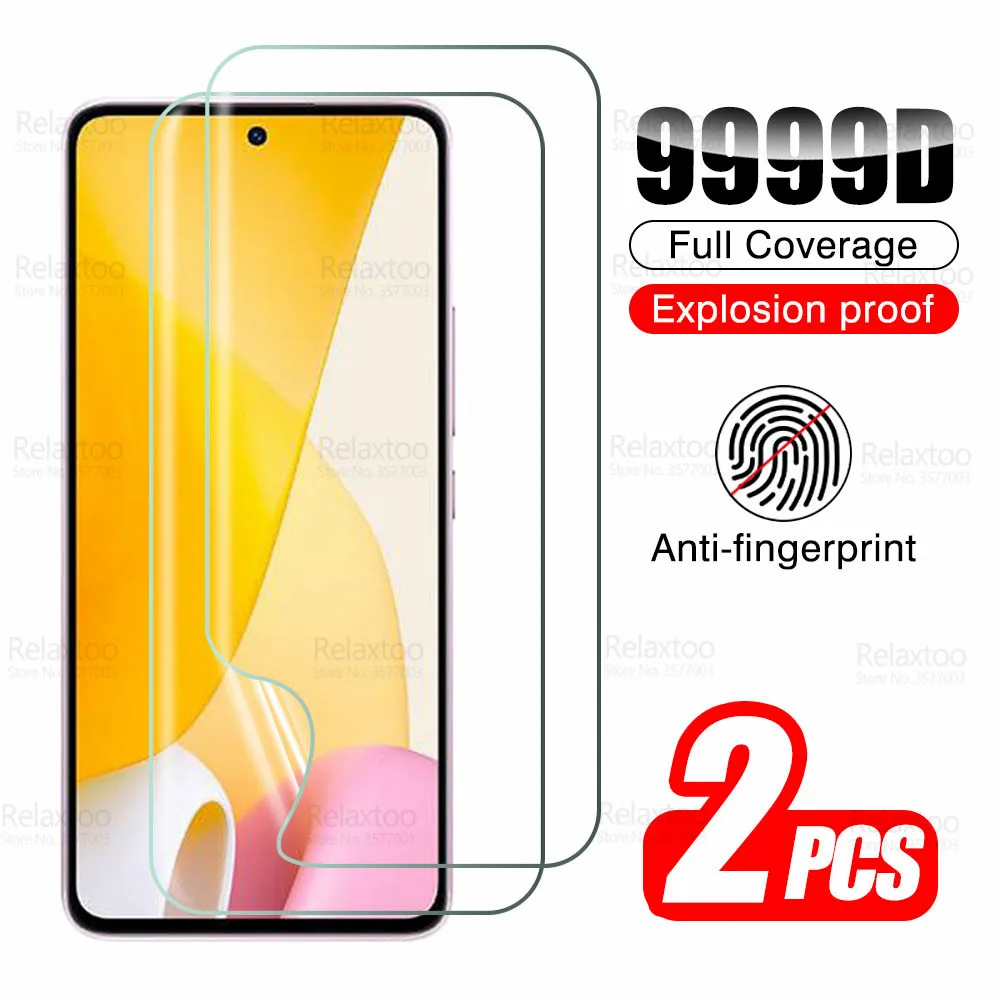 

Изогнутая Гидрогелевая пленка для Xiaomi 12 Lite, 2 шт., защита для экрана Xiomi Mi 12 Lite Mi12 Light 2203129 г, мягкая пленка для телефона, не стекло