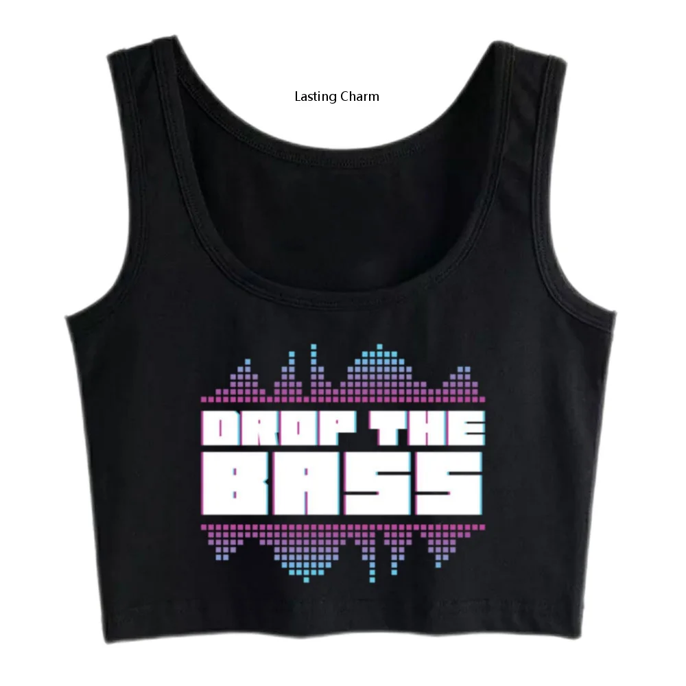 

Lasting charm harvest top techno rave sport gabber dj edm clubbing raver casual harajuku impression tops