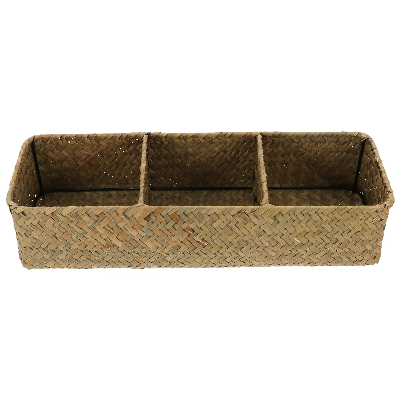 

Basket Storage Woven Baskets Wicker Organizer Seagrass Rattan Box Bathroom Bins Toilet Hand Bin Tray Shelf Decorative Makeup