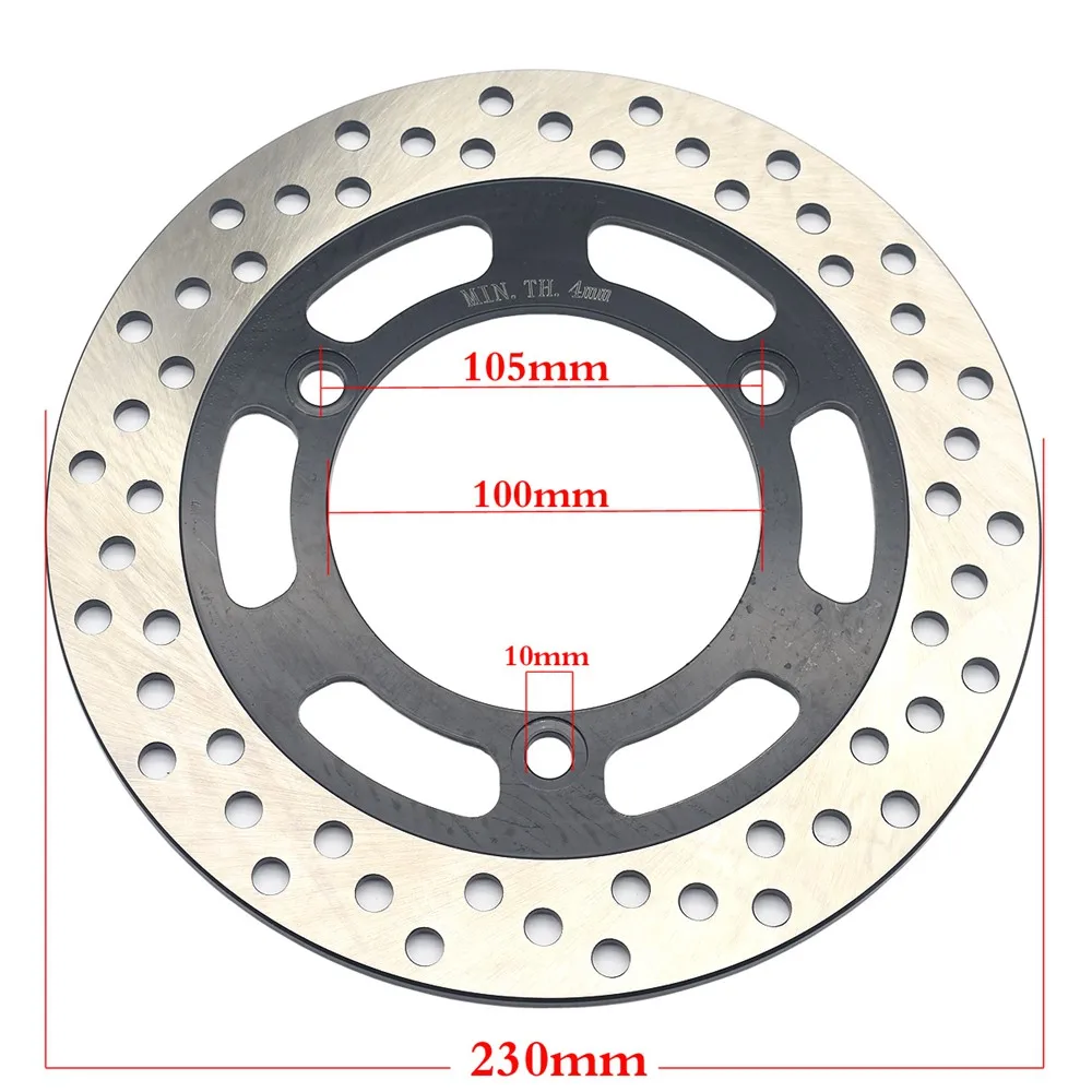 Задний тормозной диск ротор 230 мм для Kawasaki GSX250 F ZR 250C 2002-2005 ZXR250 ZR250 Balius-II GPZ 500 GPZ500 S EX500