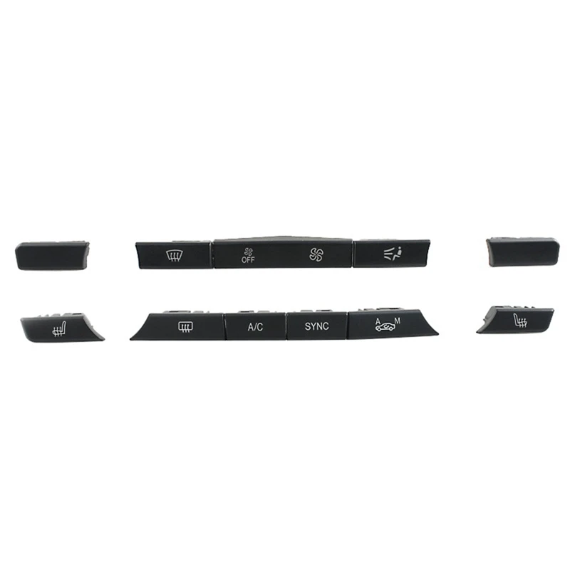

11Pcs Car Dashboard A/C Control Switch Button Key Caps Repair Kit for-BMW X3 F25 14-17 X4 F26 13-18