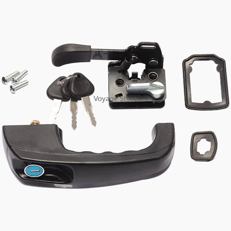 Подходит для экскаваторов Foton Lovol 60 65 85 Kaiyuan XCMG дверной замок кабины в сборе