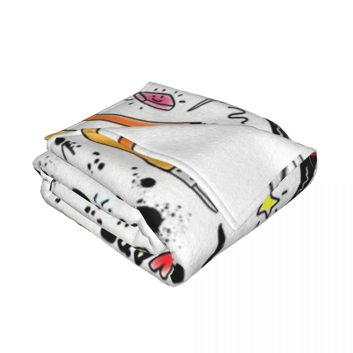 Я люблю художественные принадлежности. Ультрамягкое одеяло из микрофлиса.