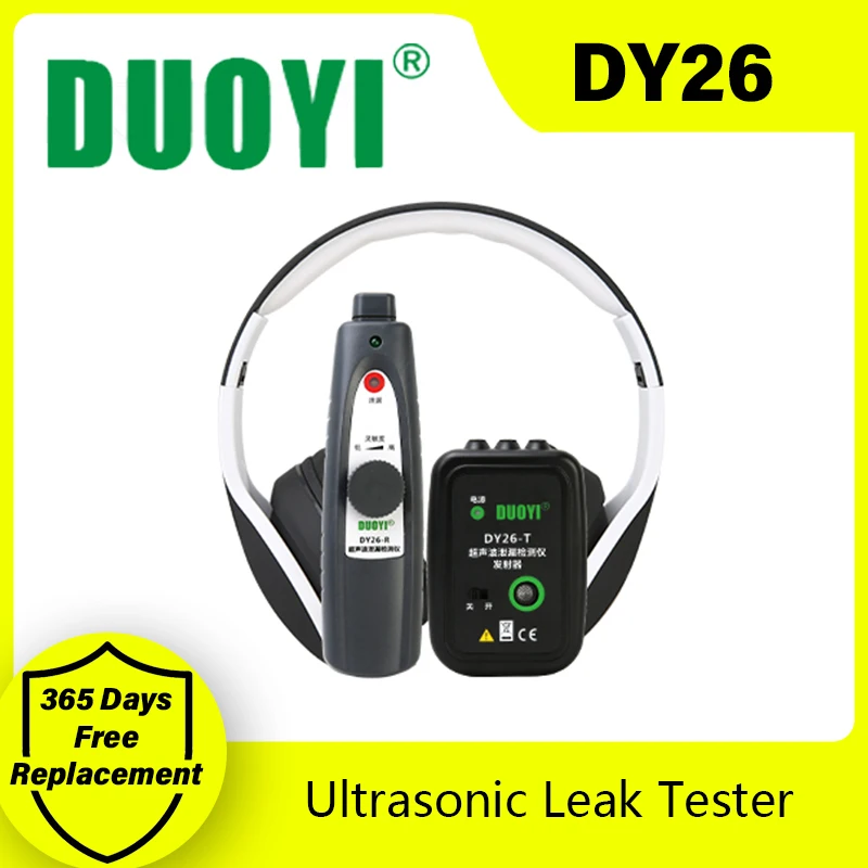 

Ультразвуковой детектор утечки дефектов DUOYI DY26, ручной портативный вакуумный тестер уплотнения Газа, автомобильный компрессор утечки для ремонта местоположения автомобиля