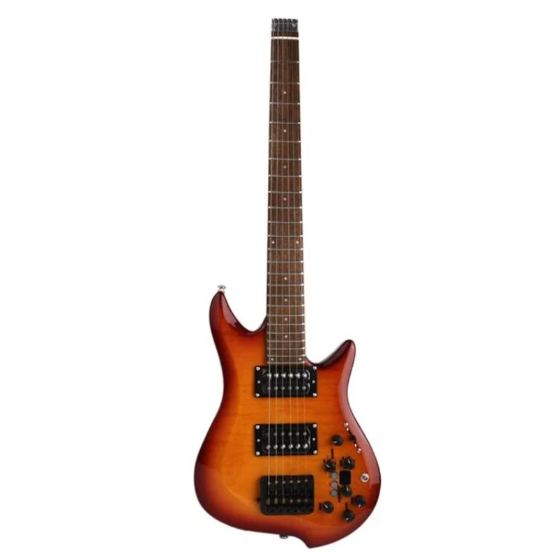 

Kepotek silent portable travel silent built in effect headless electric guitar